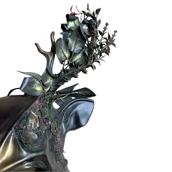 Halloween Molded Fairy/Forest Sprite/Faye Tie Back Mask - Picture 4 of 6